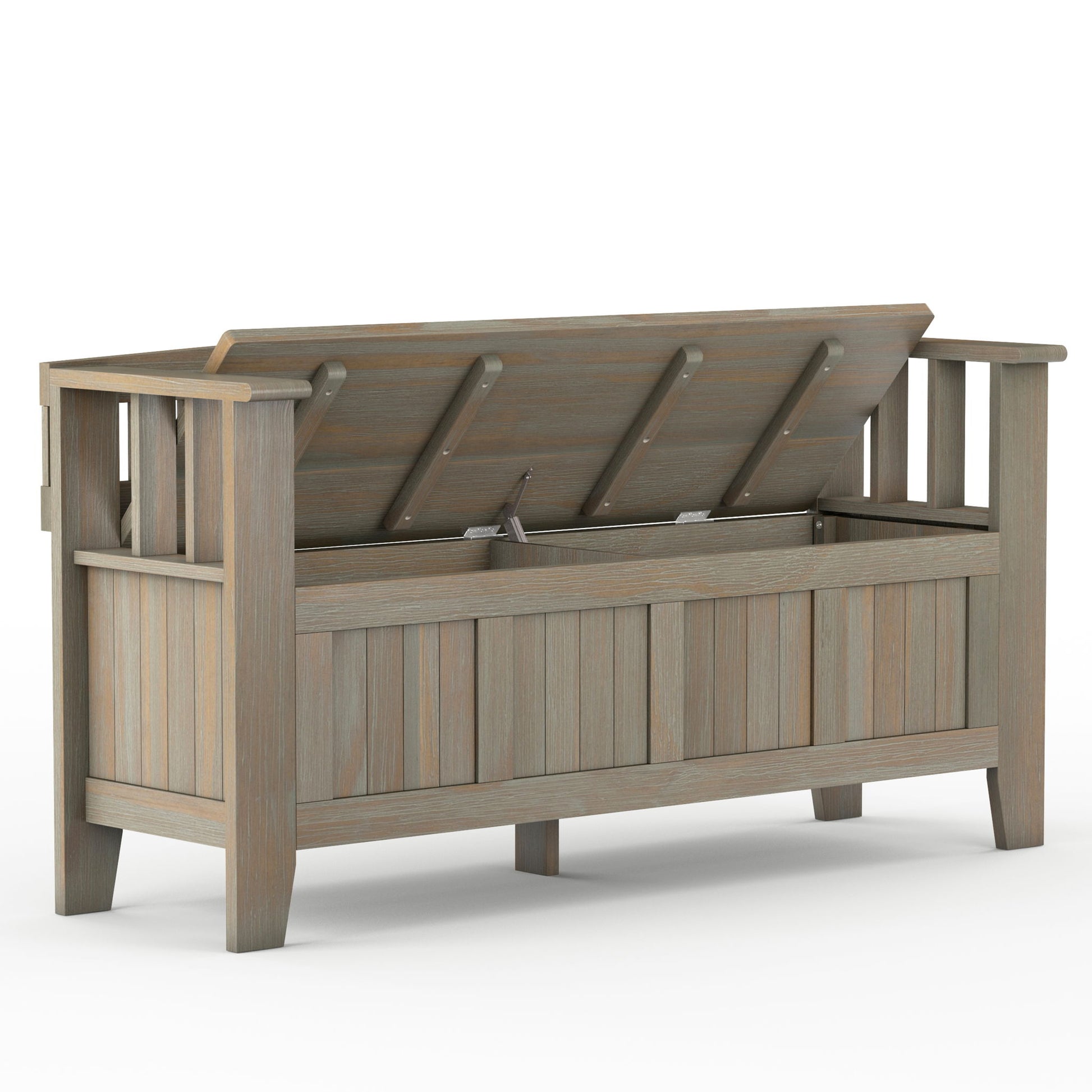 Acadian - Entryway Storage Bench, Handcrafted - The Sleep Loft - Online Mattress Showroom NYC