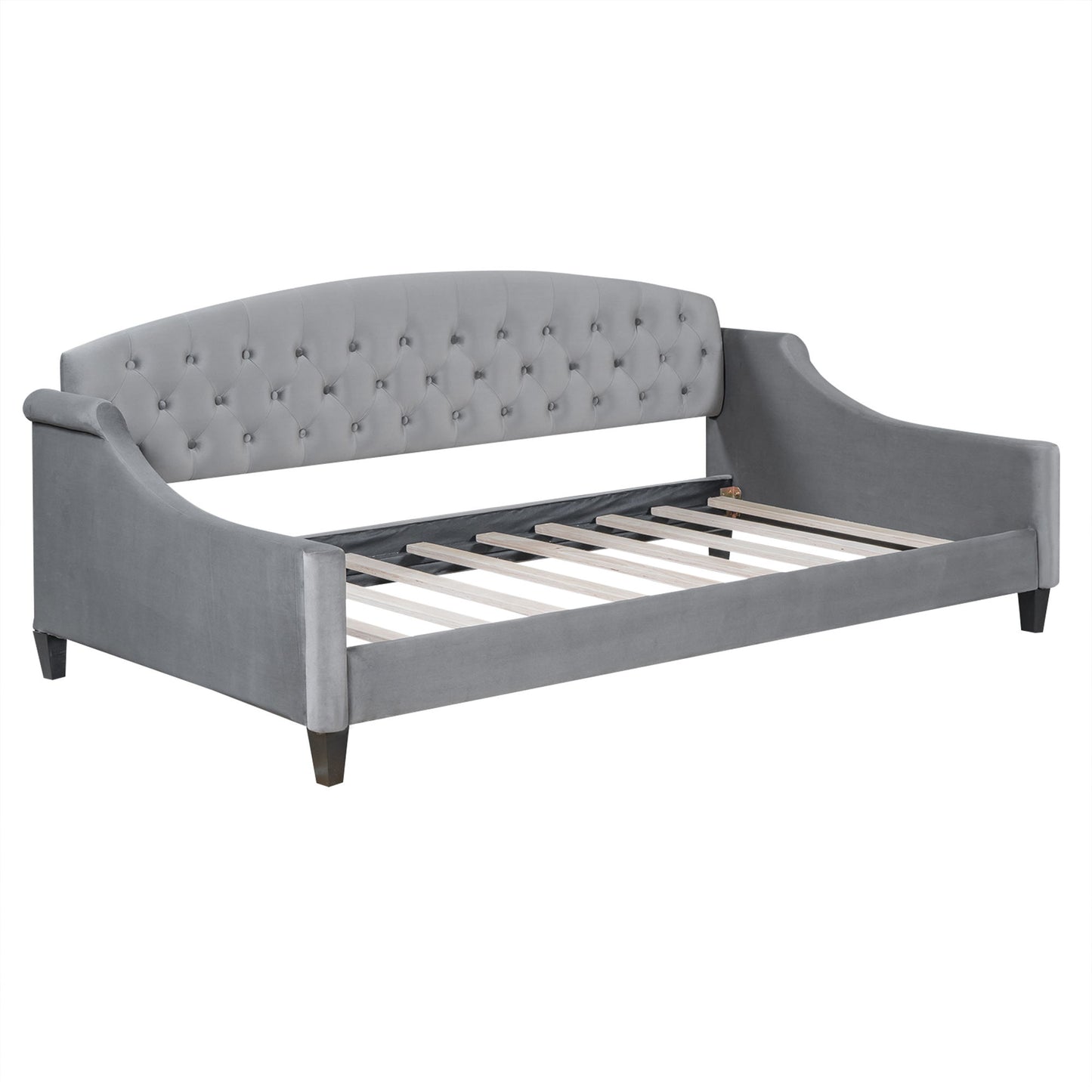 Modern Tufted Button Daybed - The Sleep Loft - Online Mattress Showroom NYC