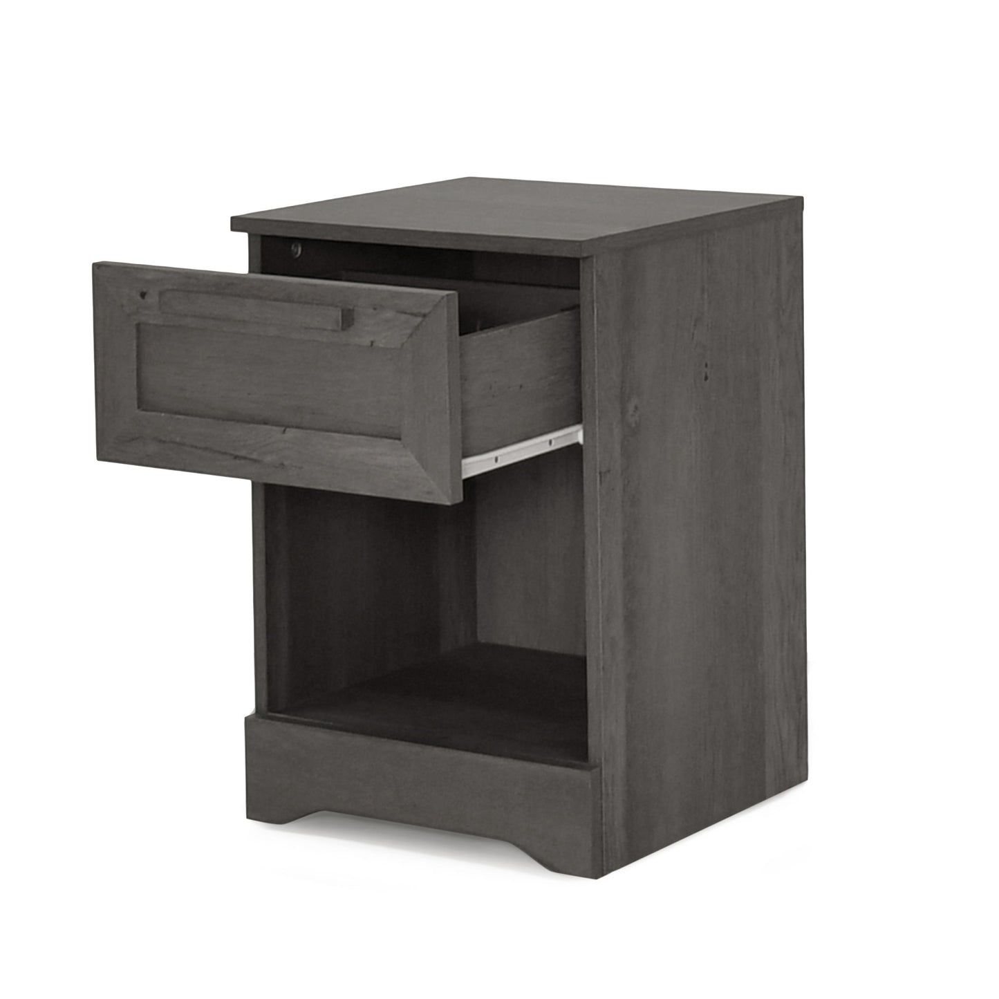 Broxon - Rustic Drawer Nightstand - The Sleep Loft - Online Mattress Showroom NYC