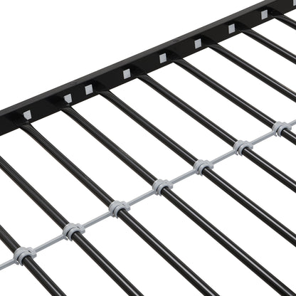 Modern Metal Bunk Bed With Dual Side Ladder And Metal Desig - The Sleep Loft - Online Mattress Showroom NYC