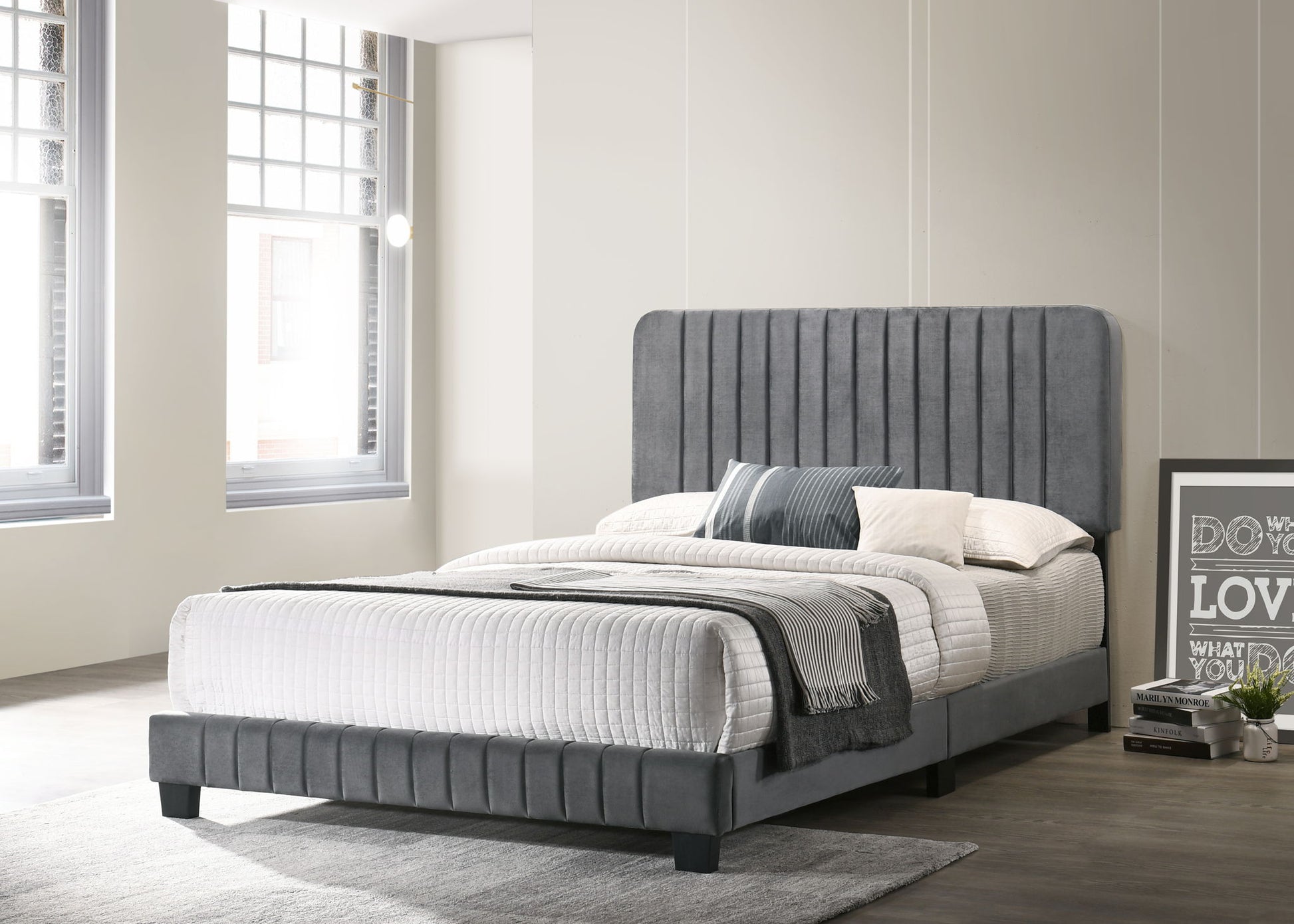 Channel Tufted Bed - The Sleep Loft - Online Mattress Showroom NYC