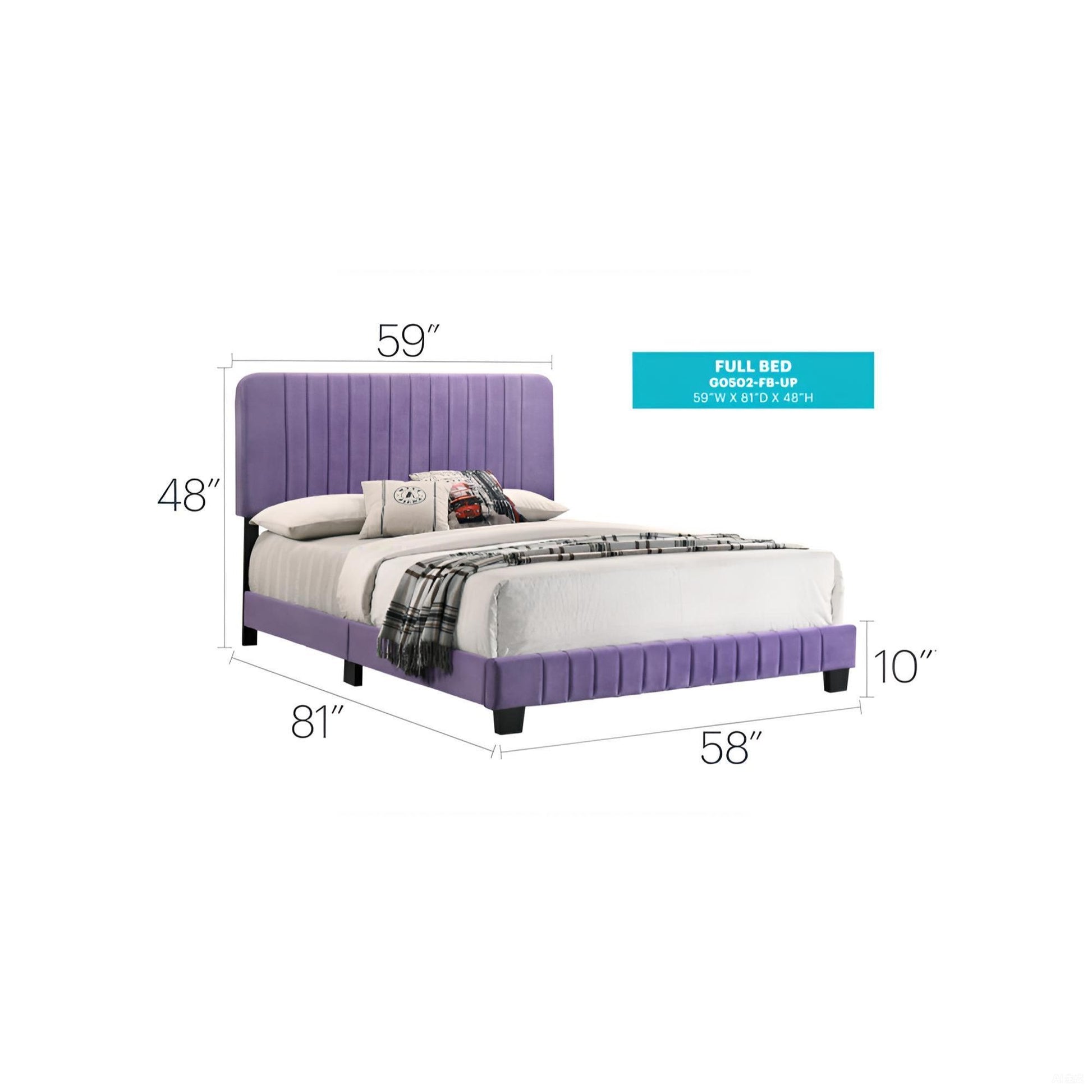 Channel Tufted Bed - The Sleep Loft - Online Mattress Showroom NYC