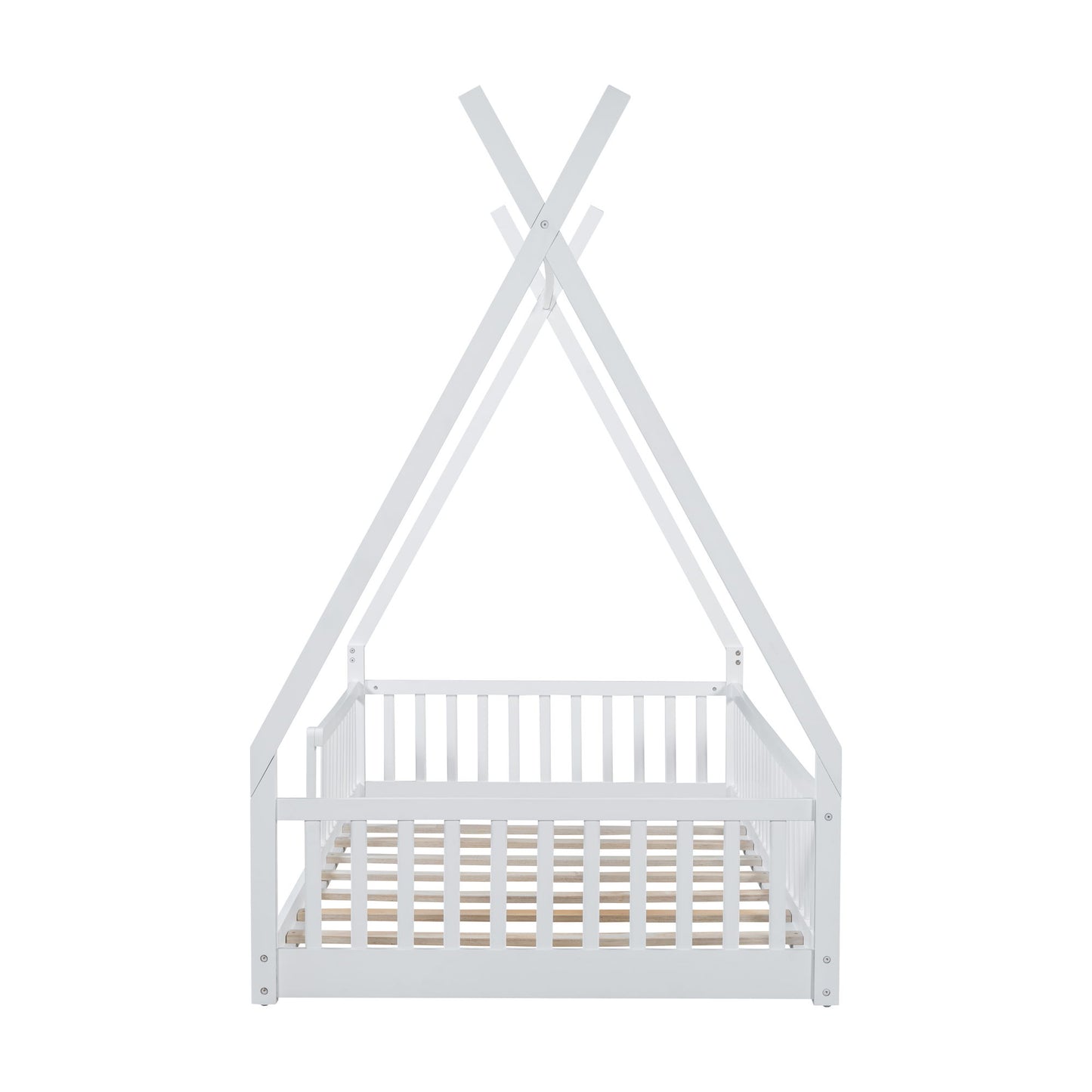 House Shaped Design Bed With Fence - The Sleep Loft - Online Mattress Showroom NYC