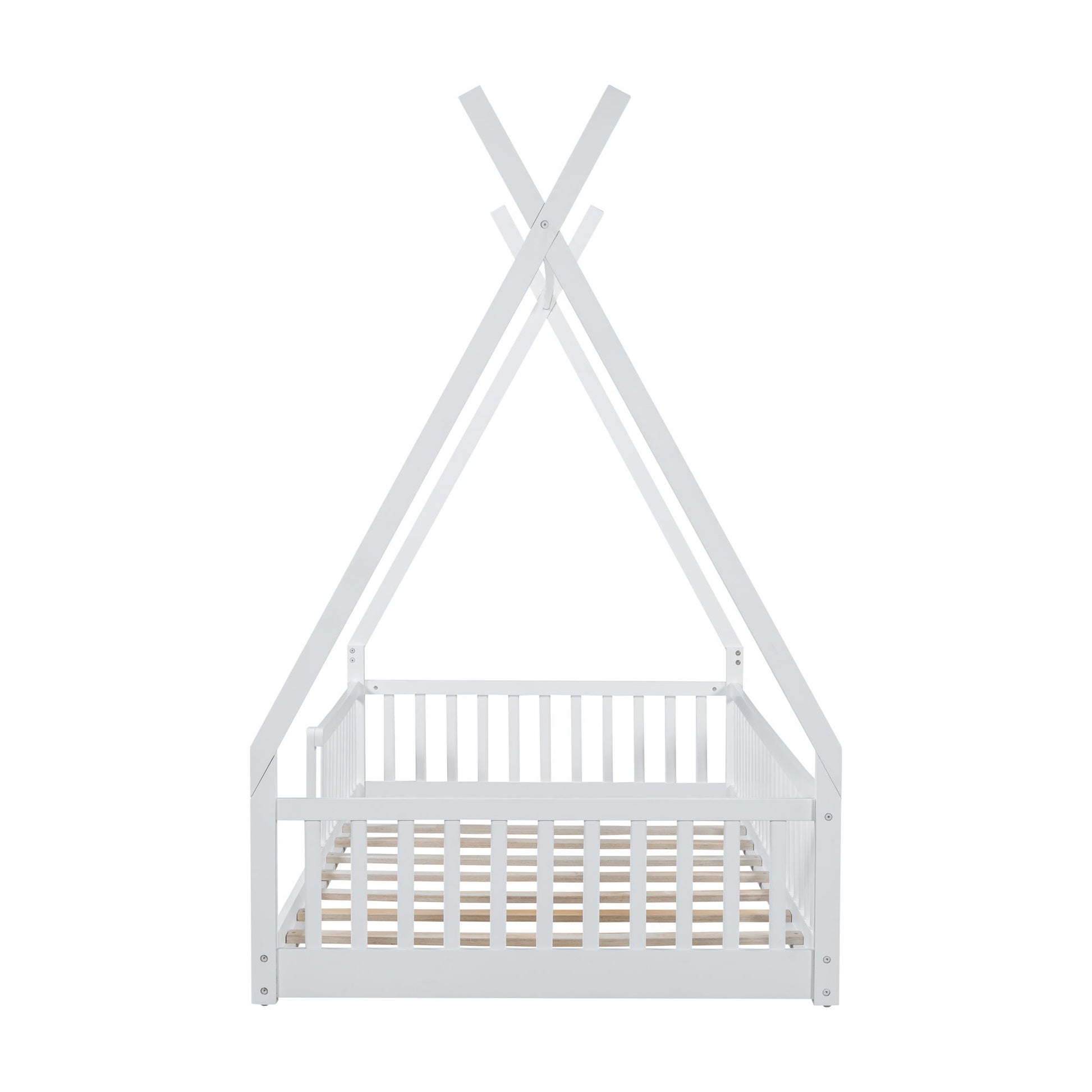 House Shaped Design Bed With Fence - The Sleep Loft - Online Mattress Showroom NYC