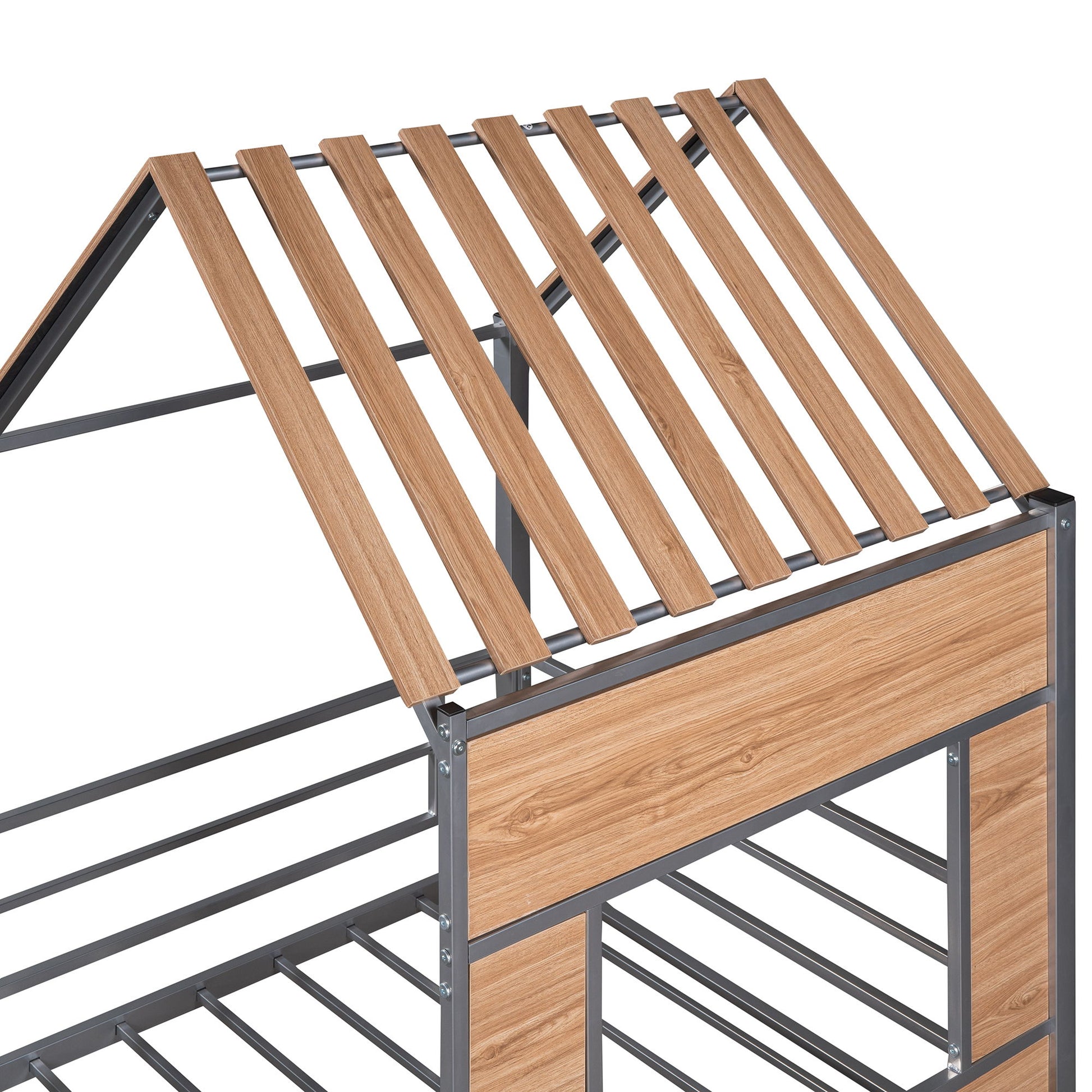 Loft Bed With Roof, Window, Guardrail, Ladder - The Sleep Loft - Online Mattress Showroom NYC