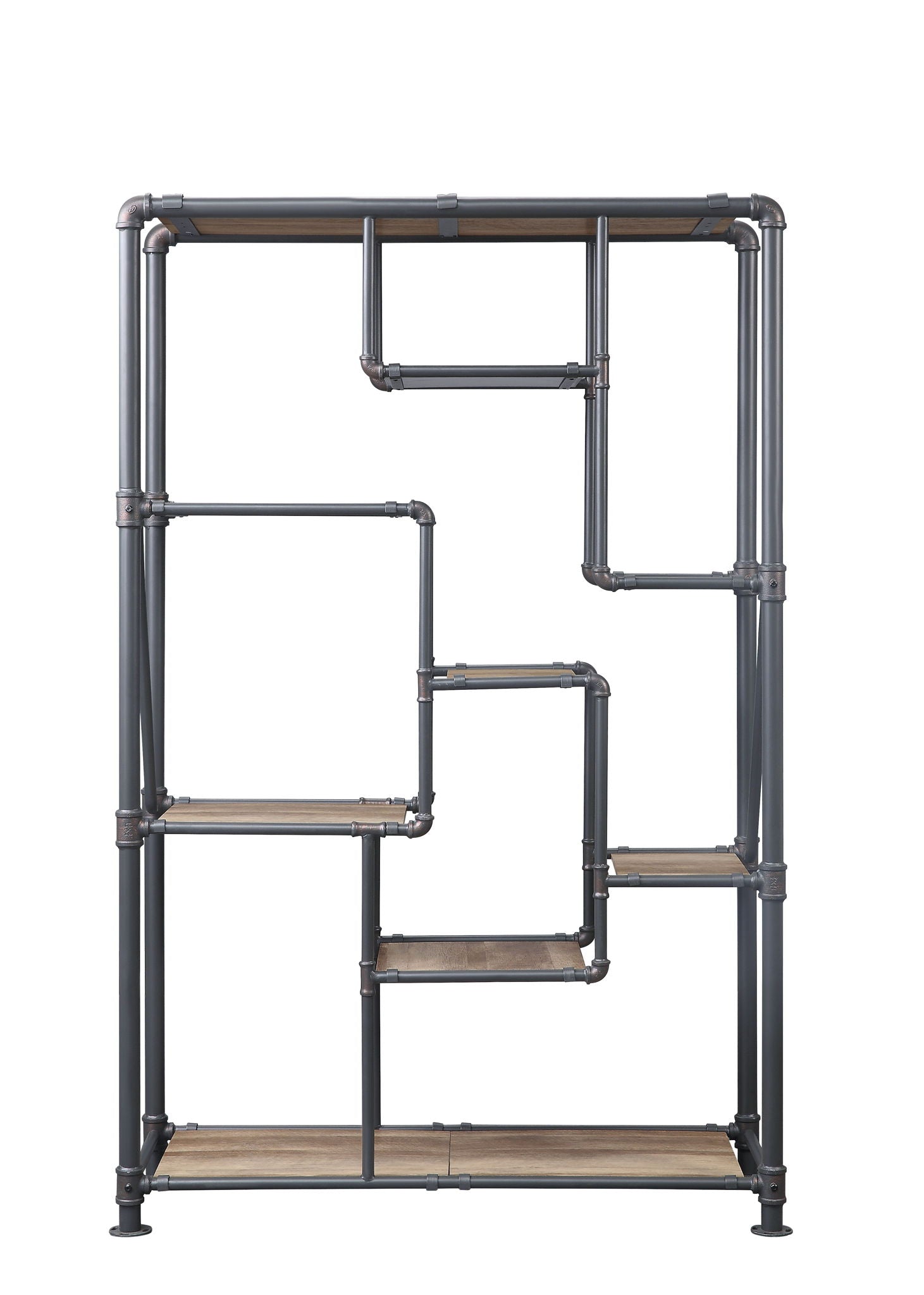 Brantley - Antique Bookshelf - Oak - The Sleep Loft - Online Mattress Showroom NYC