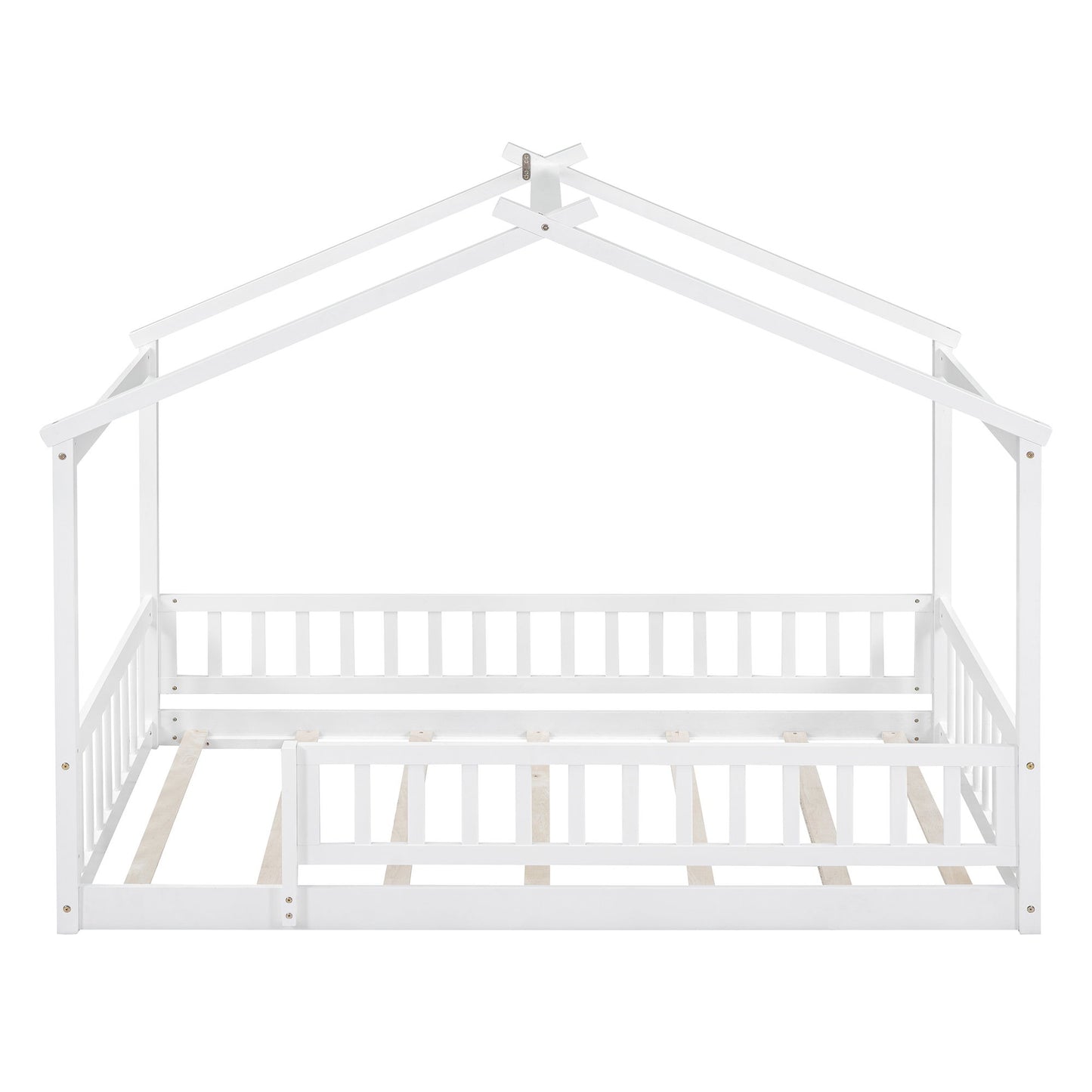 Bed House Bed Frame With Fence - The Sleep Loft - Online Mattress Showroom NYC