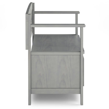 Amherst - Handcrafted Entryway Storage Bench - The Sleep Loft - Online Mattress Showroom NYC