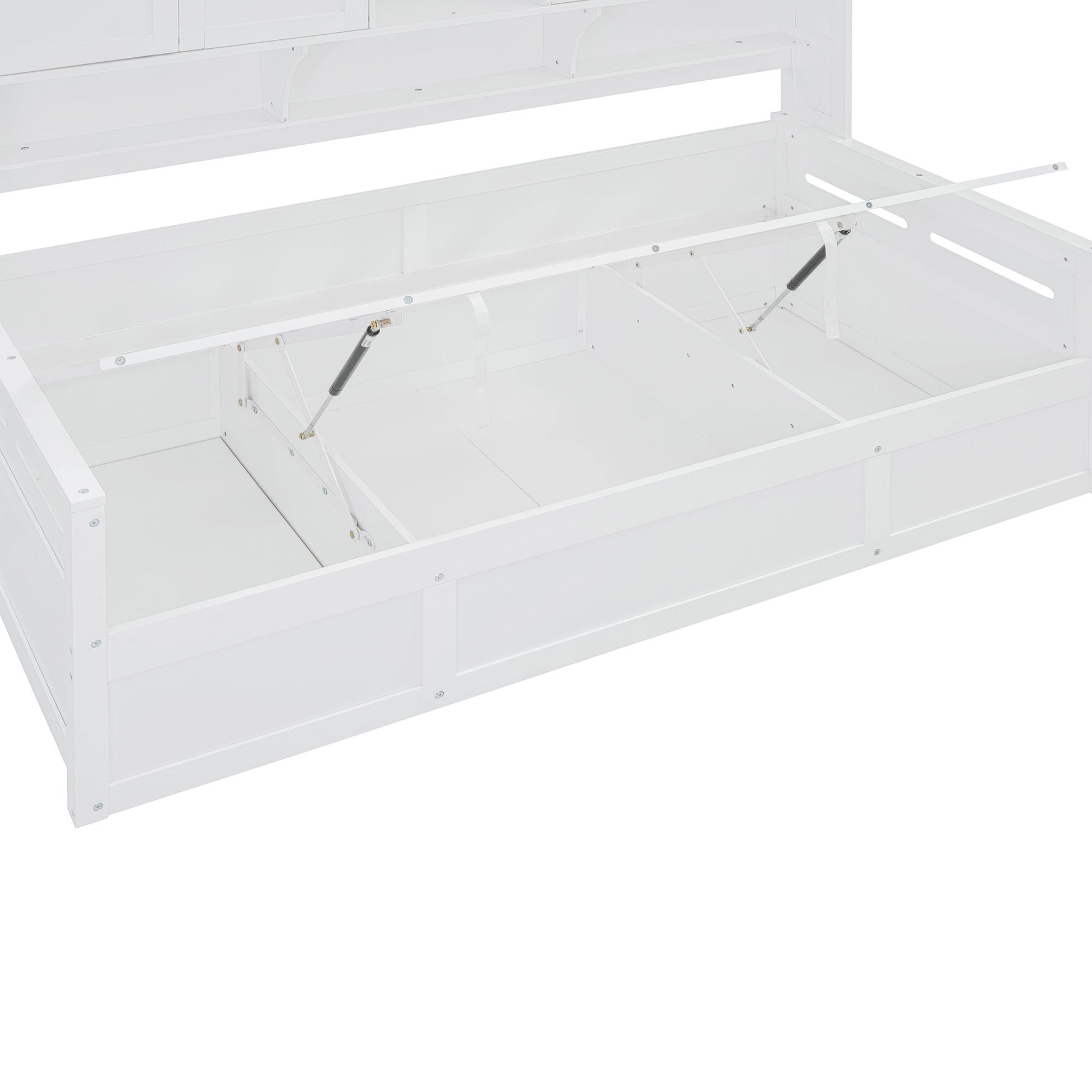 Daybed With All-In-One Cabinet And Shelf - The Sleep Loft - Online Mattress Showroom NYC