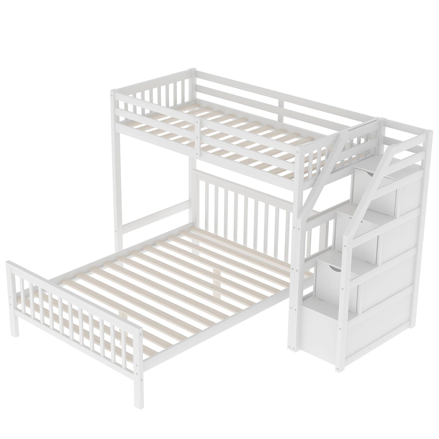 Loft Bed With Staircase And Storage - The Sleep Loft - Online Mattress Showroom NYC