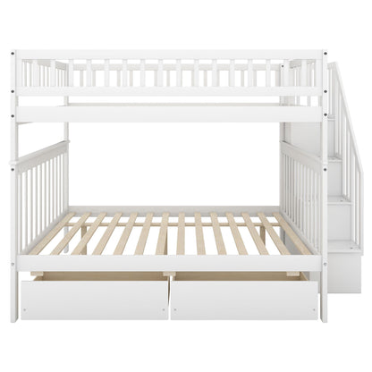 Bunk Bed With Staircase - The Sleep Loft - Online Mattress Showroom NYC