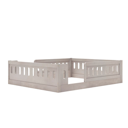 Platform Bed With Guardrail - The Sleep Loft - Online Mattress Showroom NYC