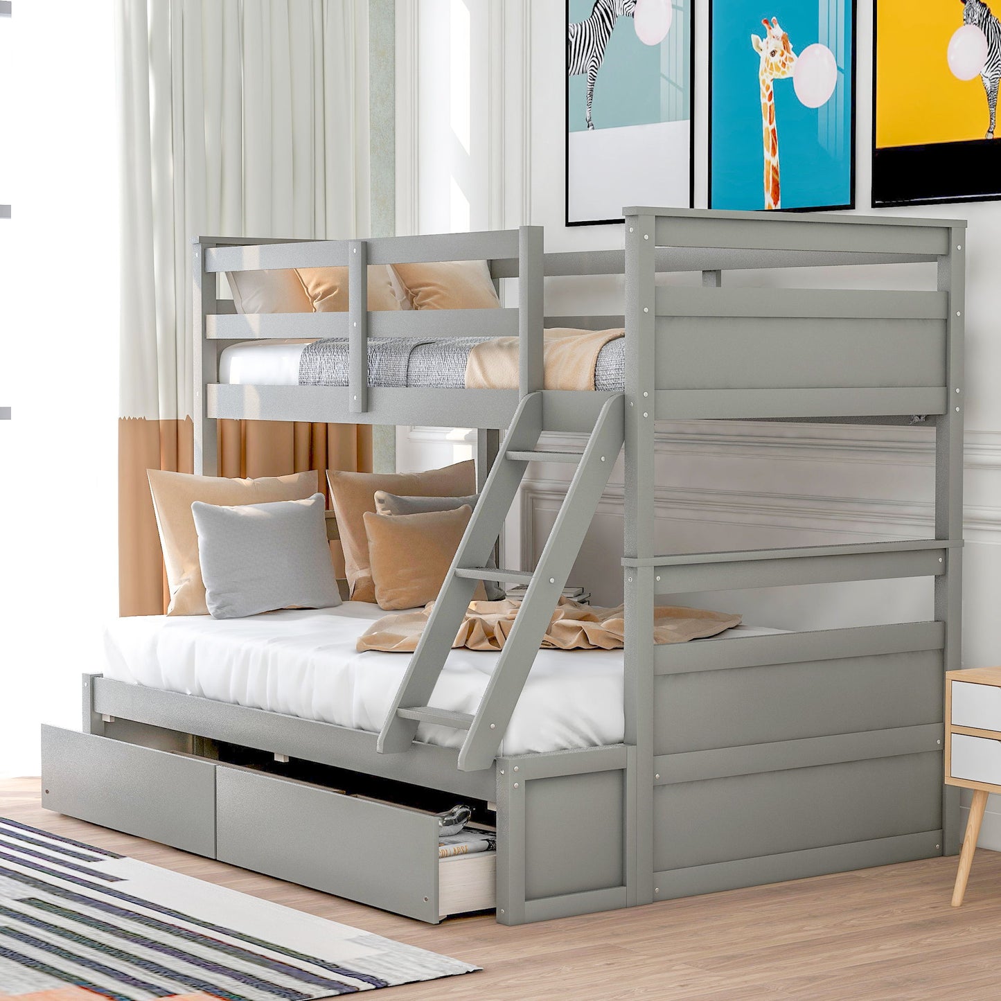 Bunk Bed With Storage - The Sleep Loft - Online Mattress Showroom NYC