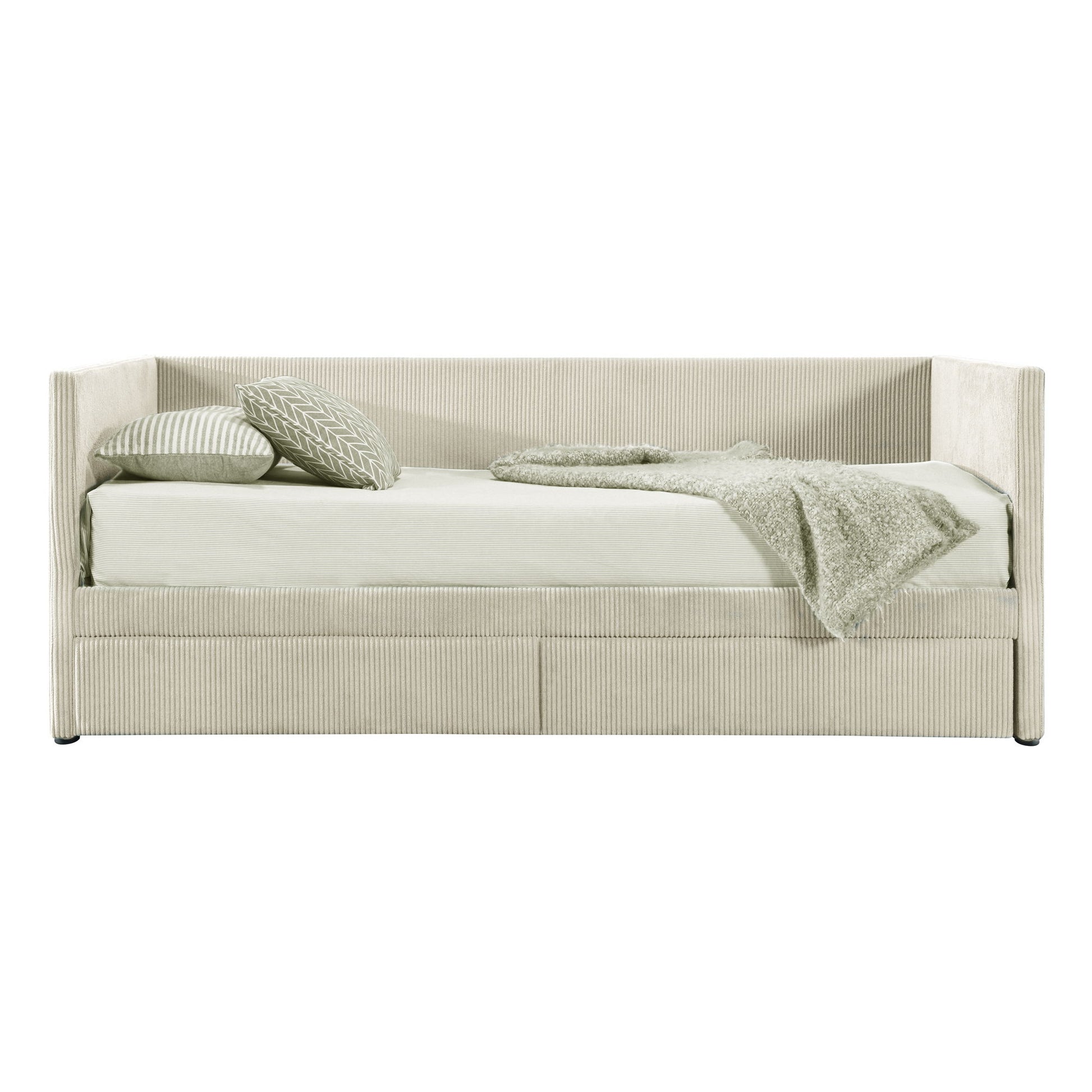 Daybed With Two Drawers And Wood Slat - The Sleep Loft - Online Mattress Showroom NYC