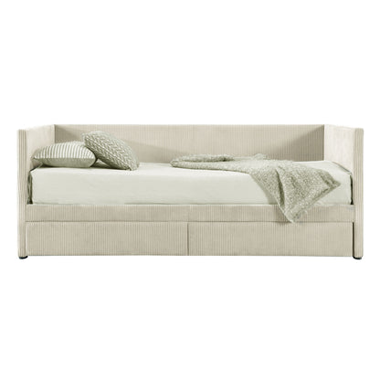 Daybed With Two Drawers And Wood Slat - The Sleep Loft - Online Mattress Showroom NYC