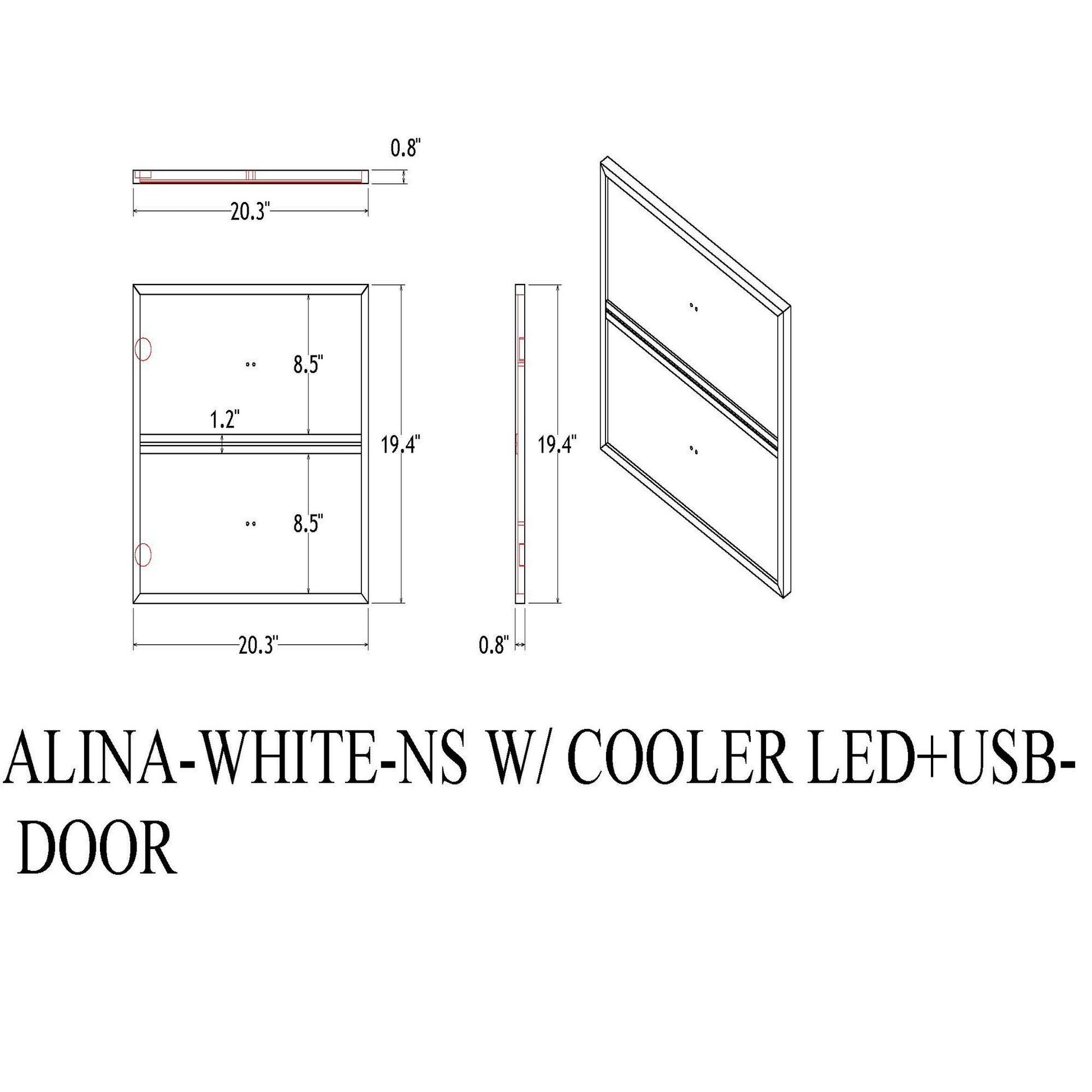 Adelaide - Nightstand With Cooler And Speaker - Gray / Black - The Sleep Loft - Online Mattress Showroom NYC