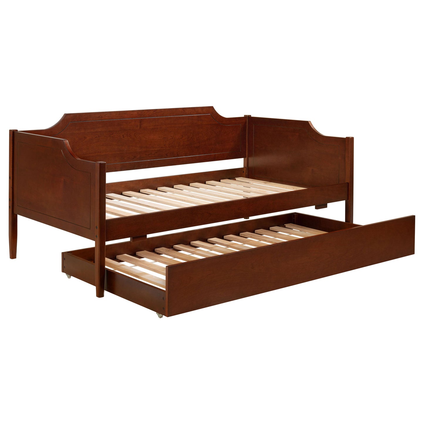 Twin Daybed With Trundle - Cherry - The Sleep Loft - Online Mattress Showroom NYC