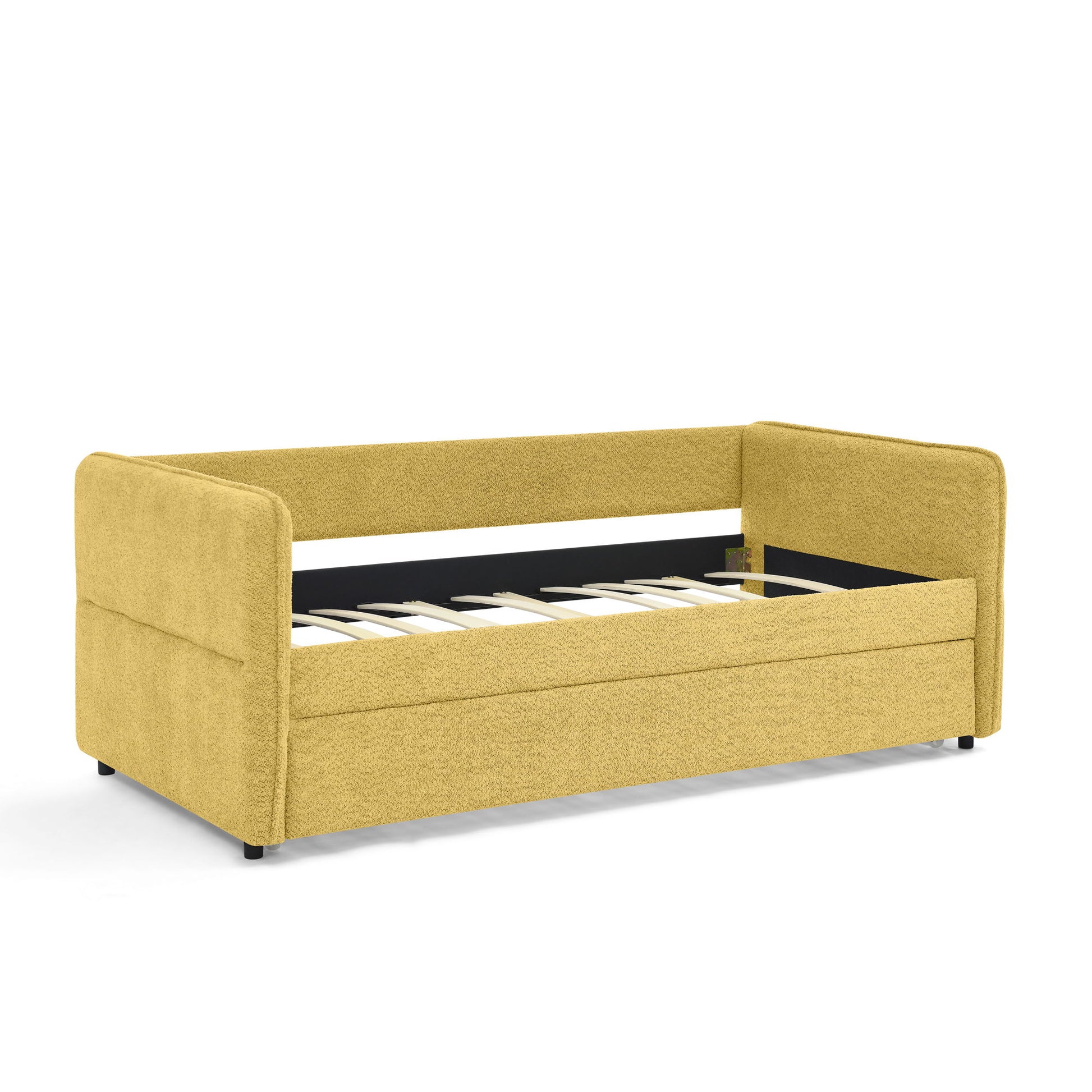 Upholstered Daybed With Pop Up Trundle - The Sleep Loft - Online Mattress Showroom NYC