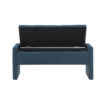 Modern Upholstered Large Bed End Bench With Storage - The Sleep Loft - Online Mattress Showroom NYC
