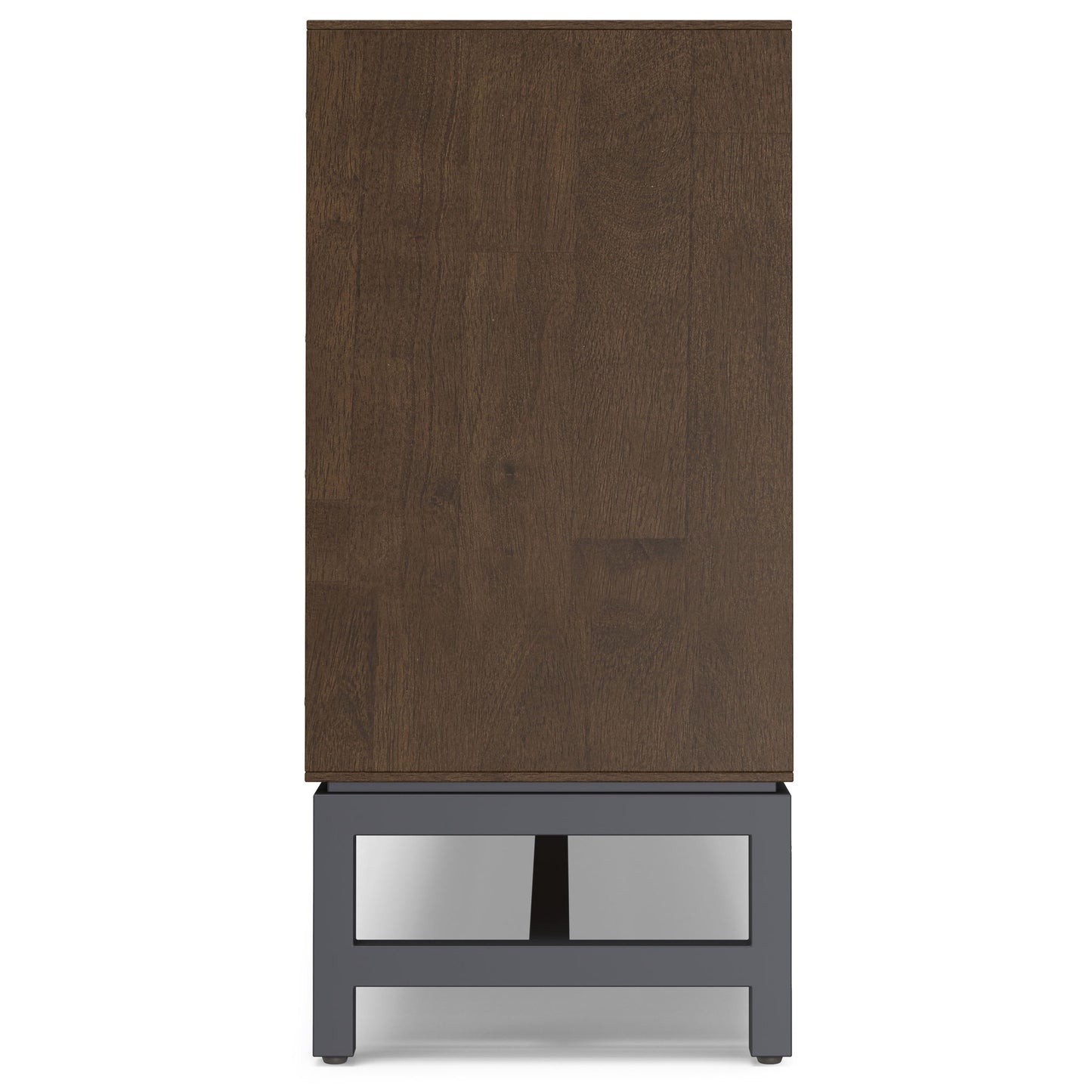 Banting - Low Wide Bookcase - Walnut Brown - The Sleep Loft - Online Mattress Showroom NYC