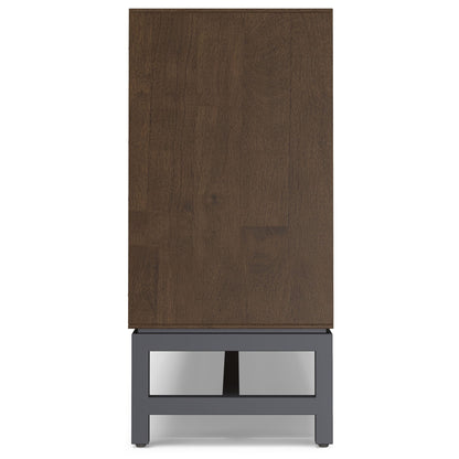 Banting - Low Wide Bookcase - Walnut Brown - The Sleep Loft - Online Mattress Showroom NYC