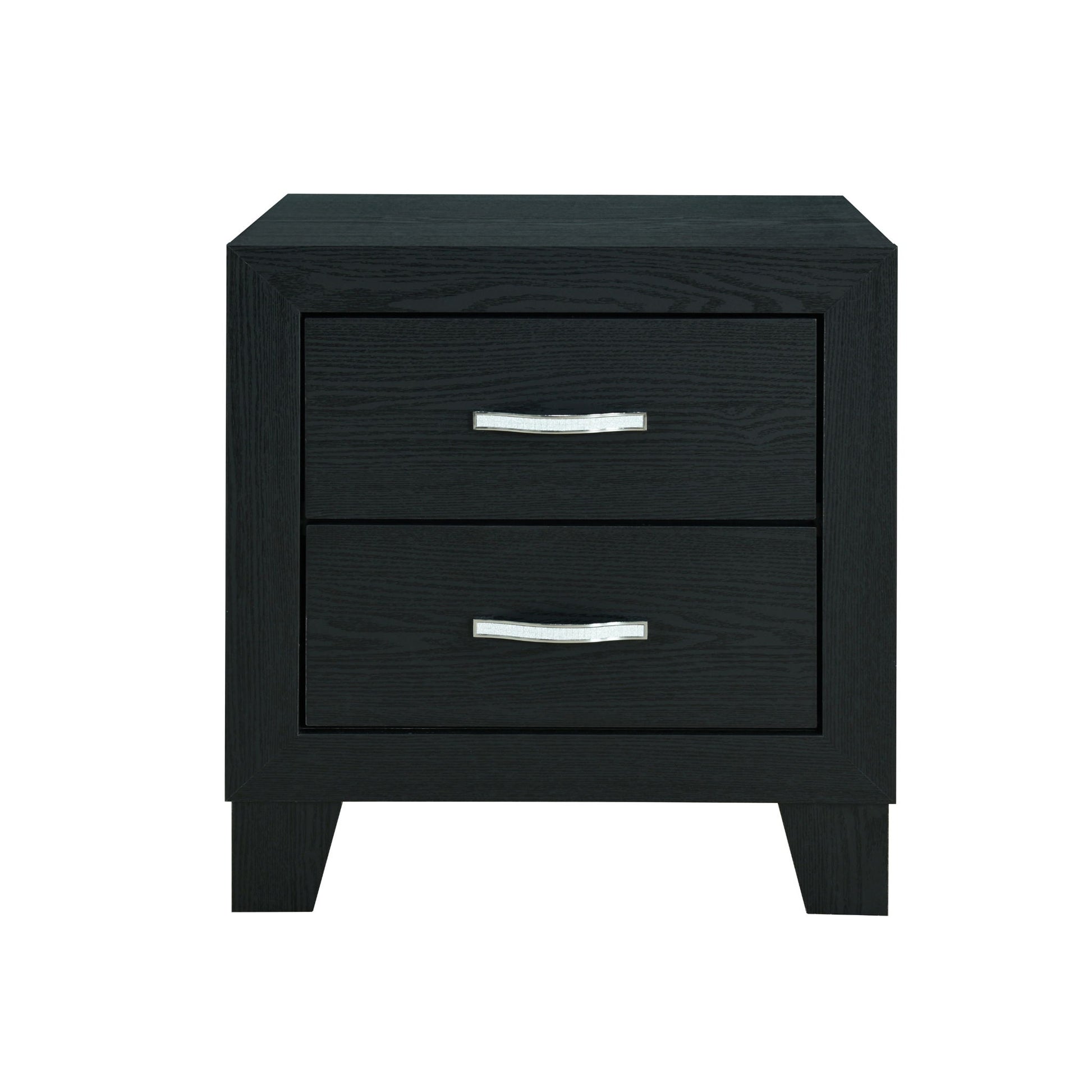 Carlos - Nightstand - Black - The Sleep Loft - Online Mattress Showroom NYC