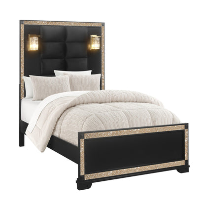 Lively - Bed With Lamps, Elegant Design - The Sleep Loft - Online Mattress Showroom NYC