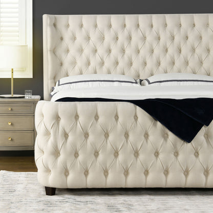 Brooklyn - Tufted Panel Bed Headboard And Footboard Set - The Sleep Loft - Online Mattress Showroom NYC