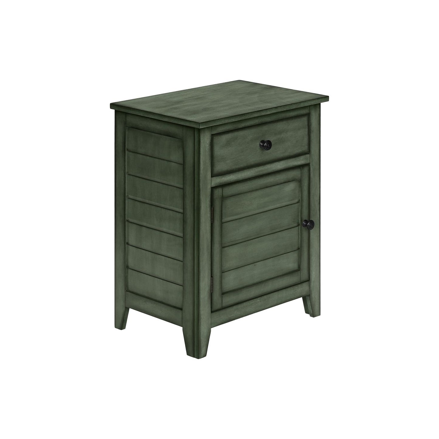 Accent Nightstand, Storage Drawer, Transitional - The Sleep Loft - Online Mattress Showroom NYC