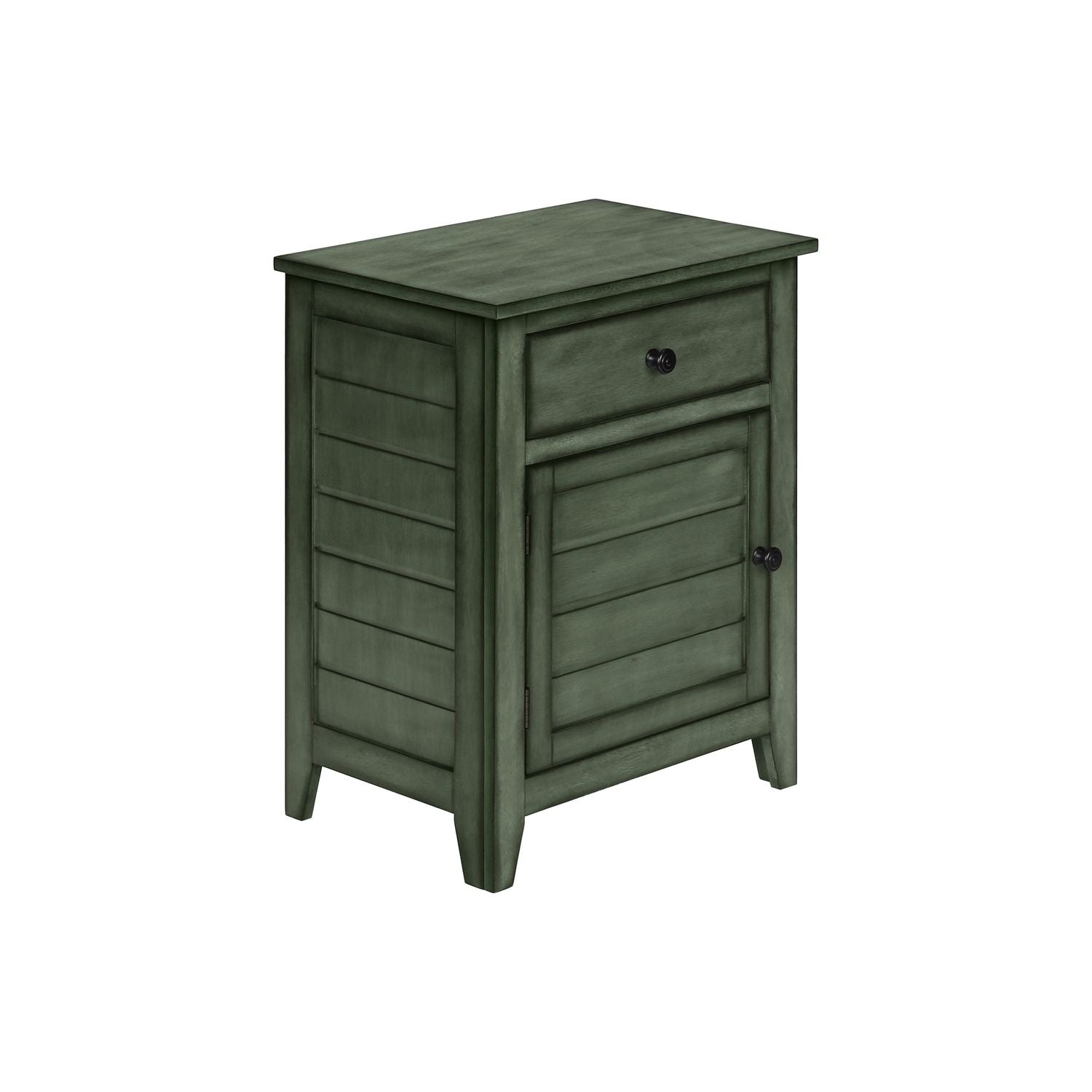 Accent Nightstand, Storage Drawer, Transitional - The Sleep Loft - Online Mattress Showroom NYC