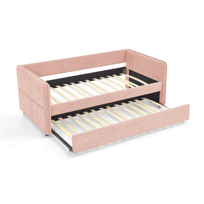 Upholstered Daybed With Pop Up Trundle - The Sleep Loft - Online Mattress Showroom NYC