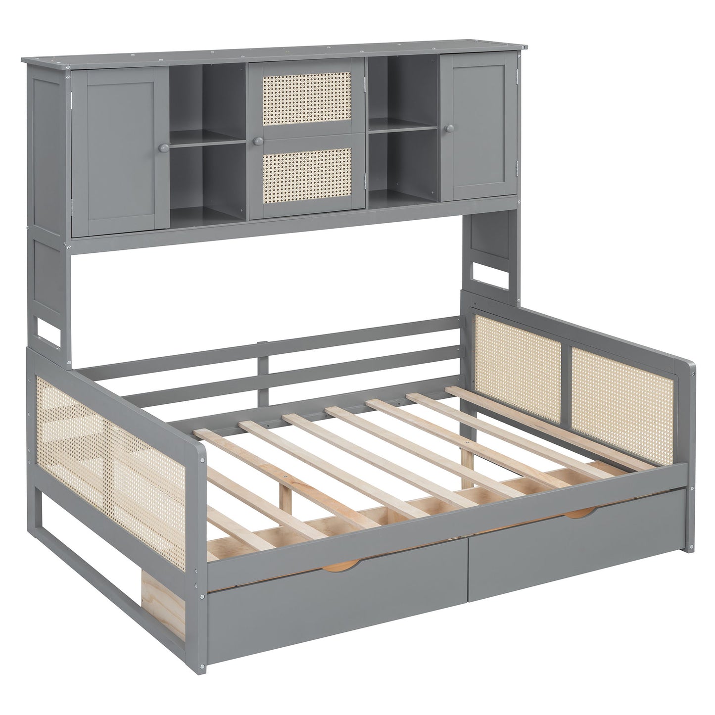 Daybed And All In One Cabinet And Shelf - The Sleep Loft - Online Mattress Showroom NYC