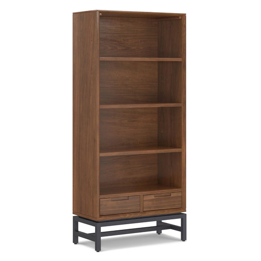 Banting - Mid Century Bookcase, Handcrafted - The Sleep Loft - Online Mattress Showroom NYC