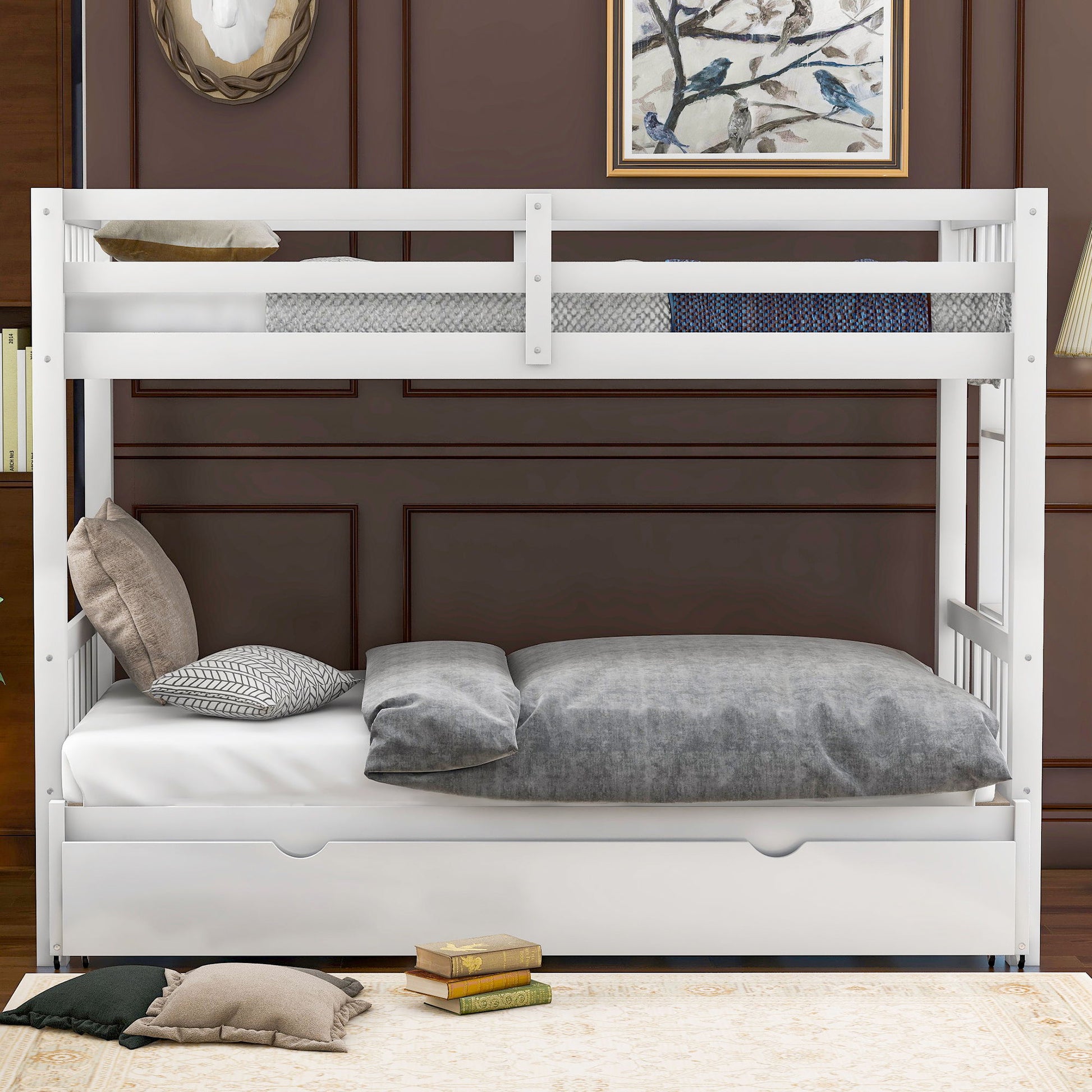 Smooth Mobility Bunk Bed With Trundle - The Sleep Loft - Online Mattress Showroom NYC