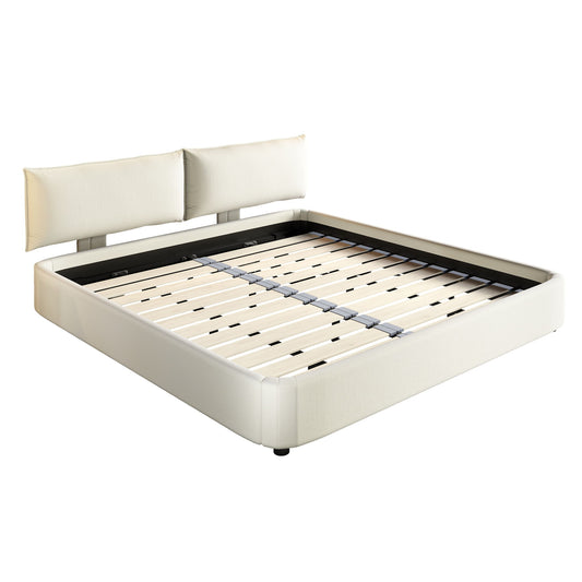 Cloud Bed Frame With Oversized Padded Movable Headboard - The Sleep Loft - Online Mattress Showroom NYC