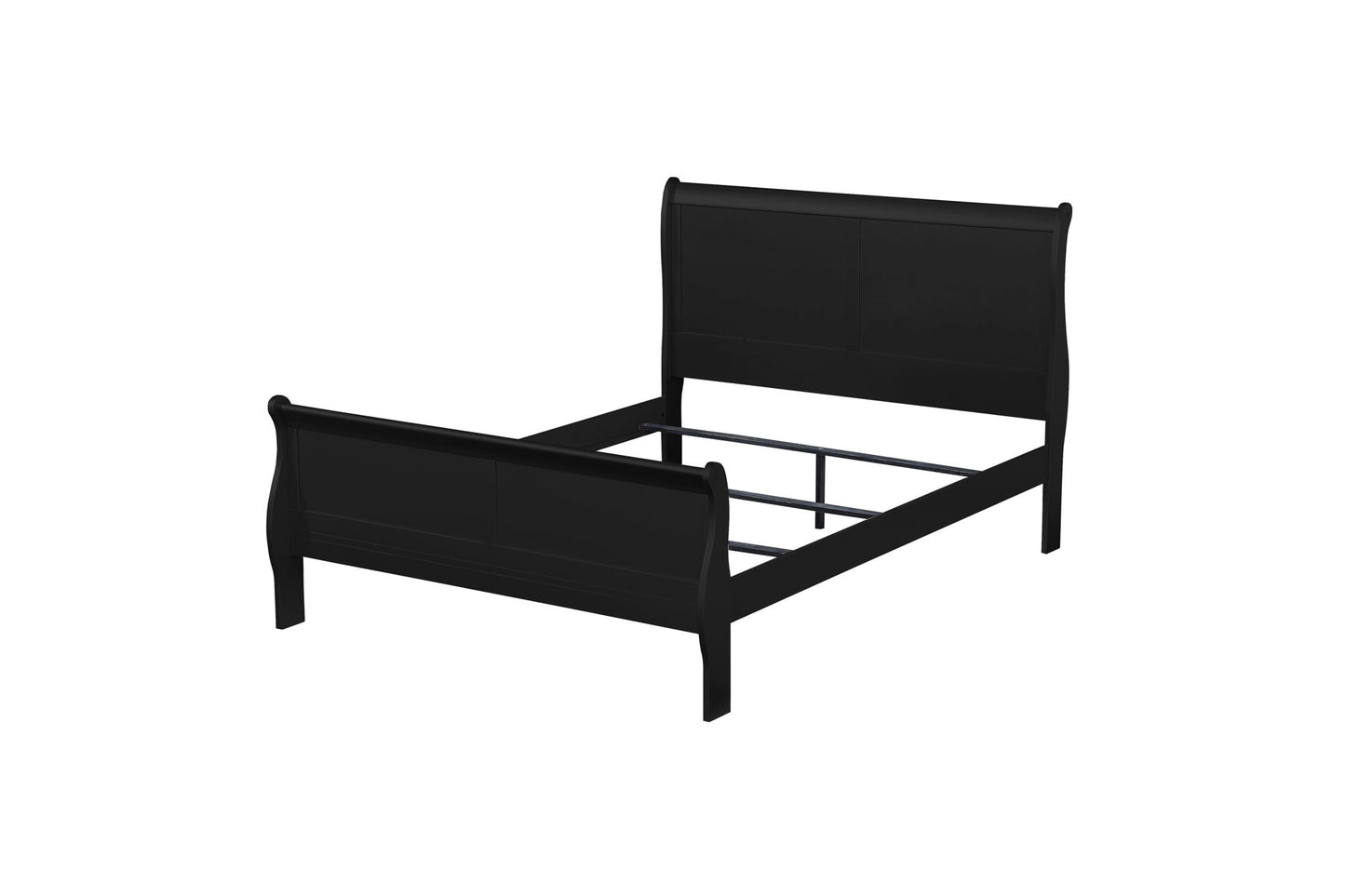 Louis Philippe - Sleigh Style Bed - The Sleep Loft - Online Mattress Showroom NYC
