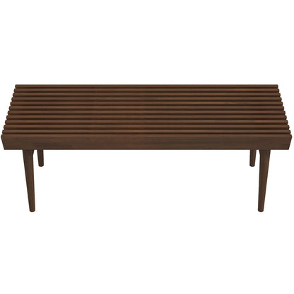 Mia - Bench - Dark Brown - The Sleep Loft - Online Mattress Showroom NYC