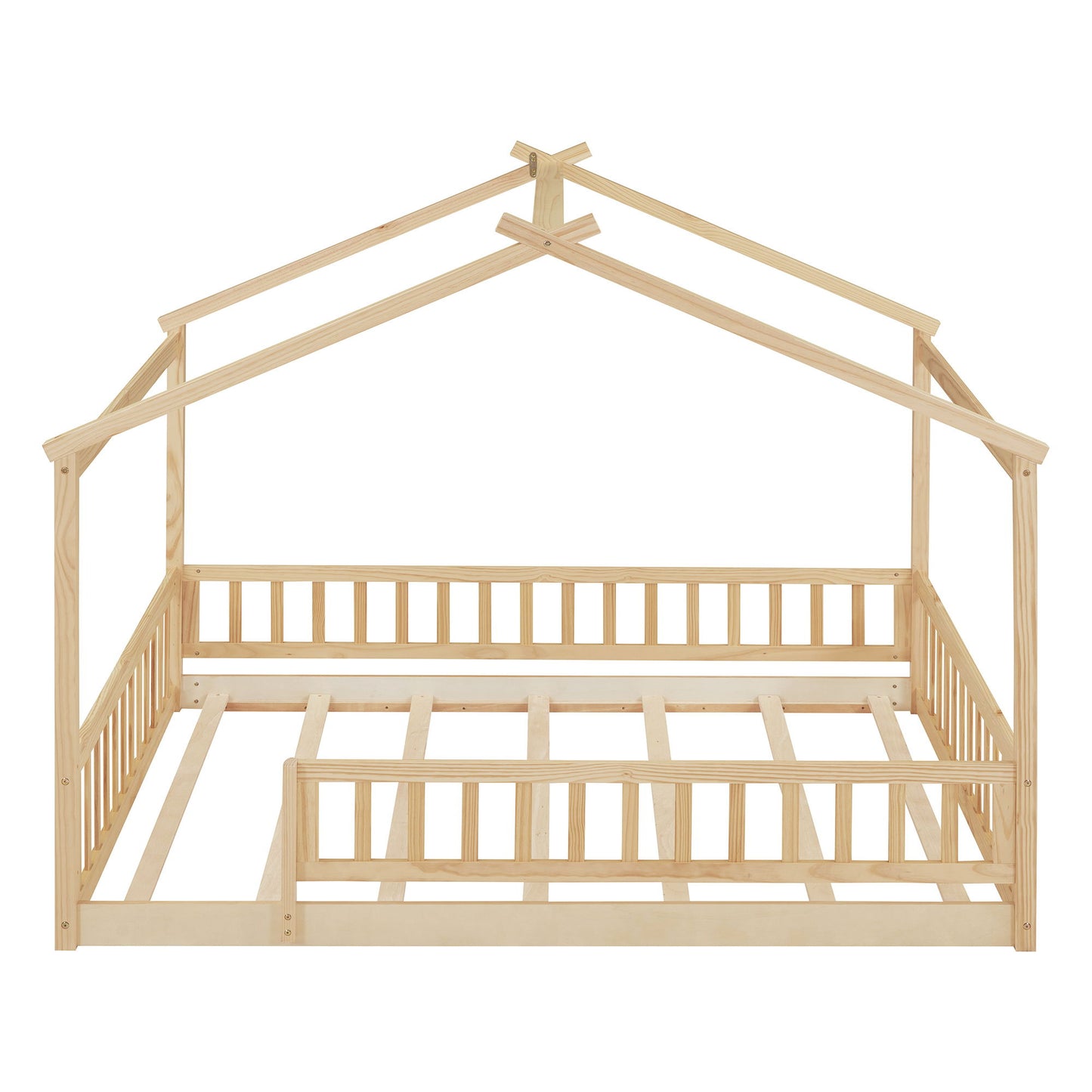 Bed House Bed Frame With Fence - The Sleep Loft - Online Mattress Showroom NYC