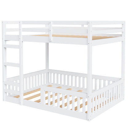 Stylish Bunk Bed With Ladder And Guardrails - The Sleep Loft - Online Mattress Showroom NYC