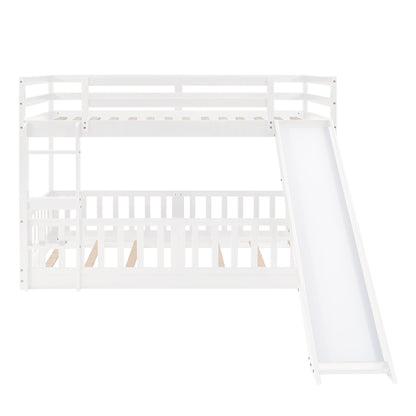 Functional Bunk Bed & Convertible Ladder And Slide - The Sleep Loft - Online Mattress Showroom NYC
