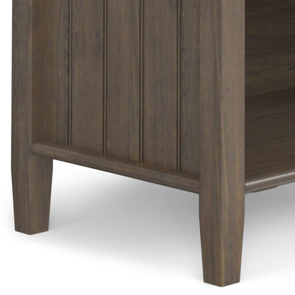 Lev - Bedside Table - Smoky Brown - The Sleep Loft - Online Mattress Showroom NYC