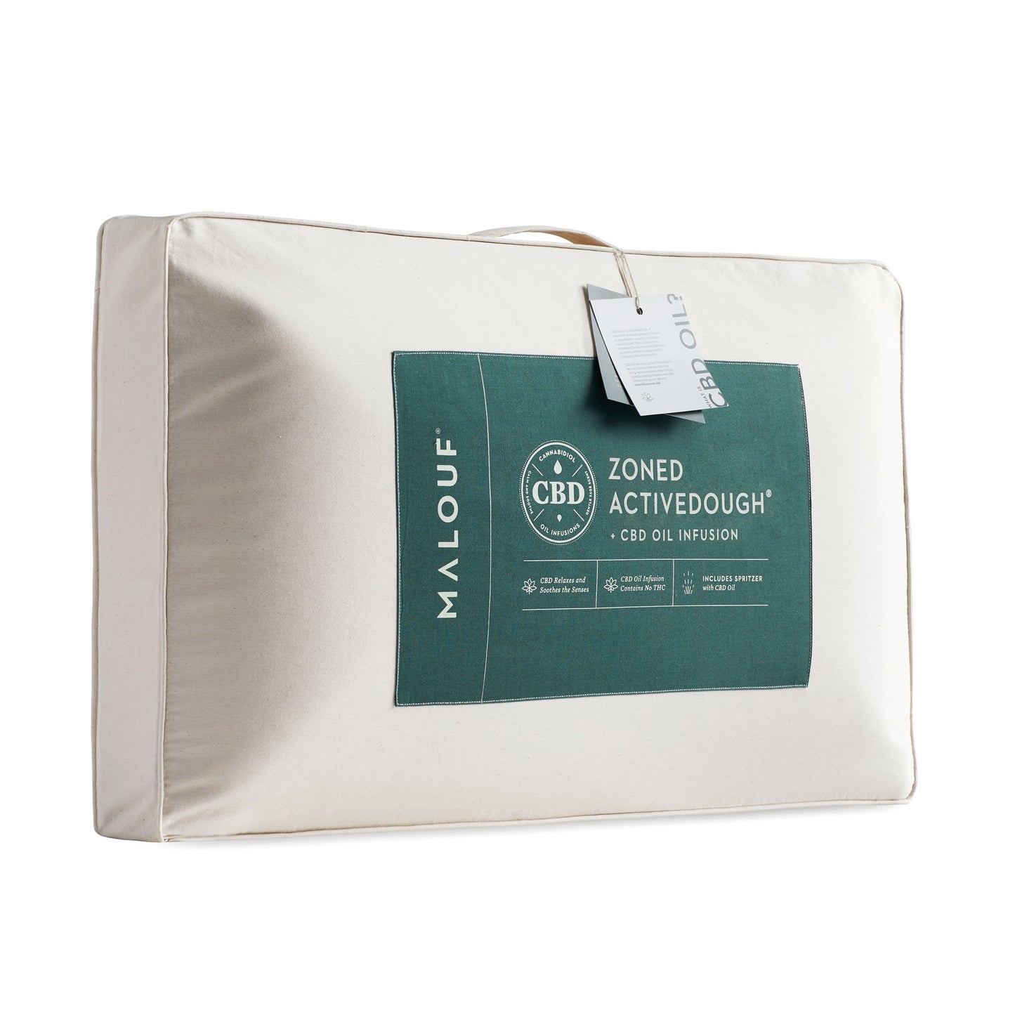 Zoned ActiveDough + Cannabidiol Infusion - Pillow - The Sleep Loft - Online Mattress Showroom NYC