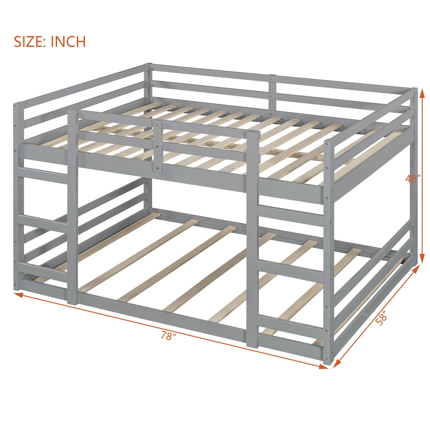 Solid Construction, Bunk Bed With Ladder - The Sleep Loft - Online Mattress Showroom NYC