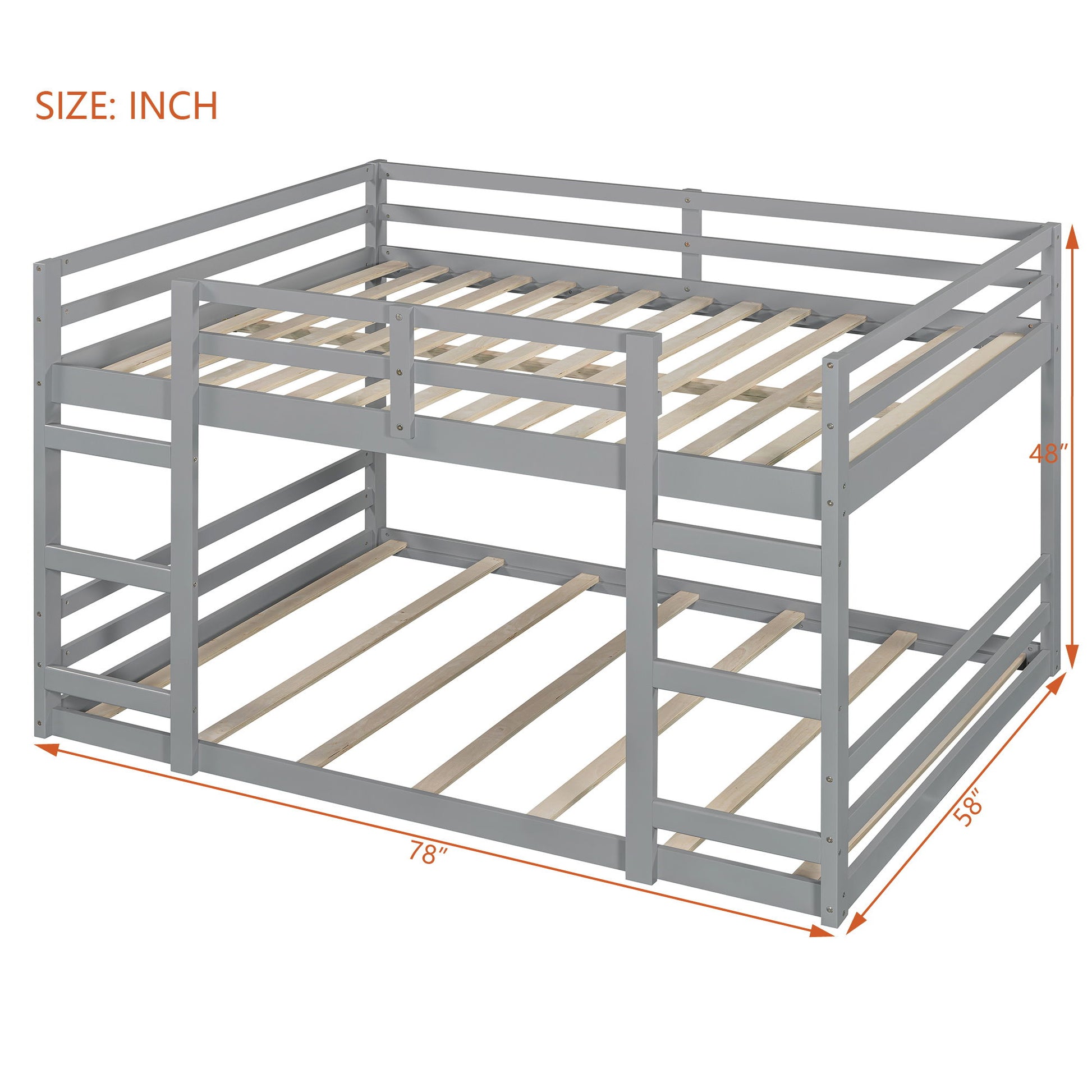 Solid Construction, Bunk Bed With Ladder - The Sleep Loft - Online Mattress Showroom NYC