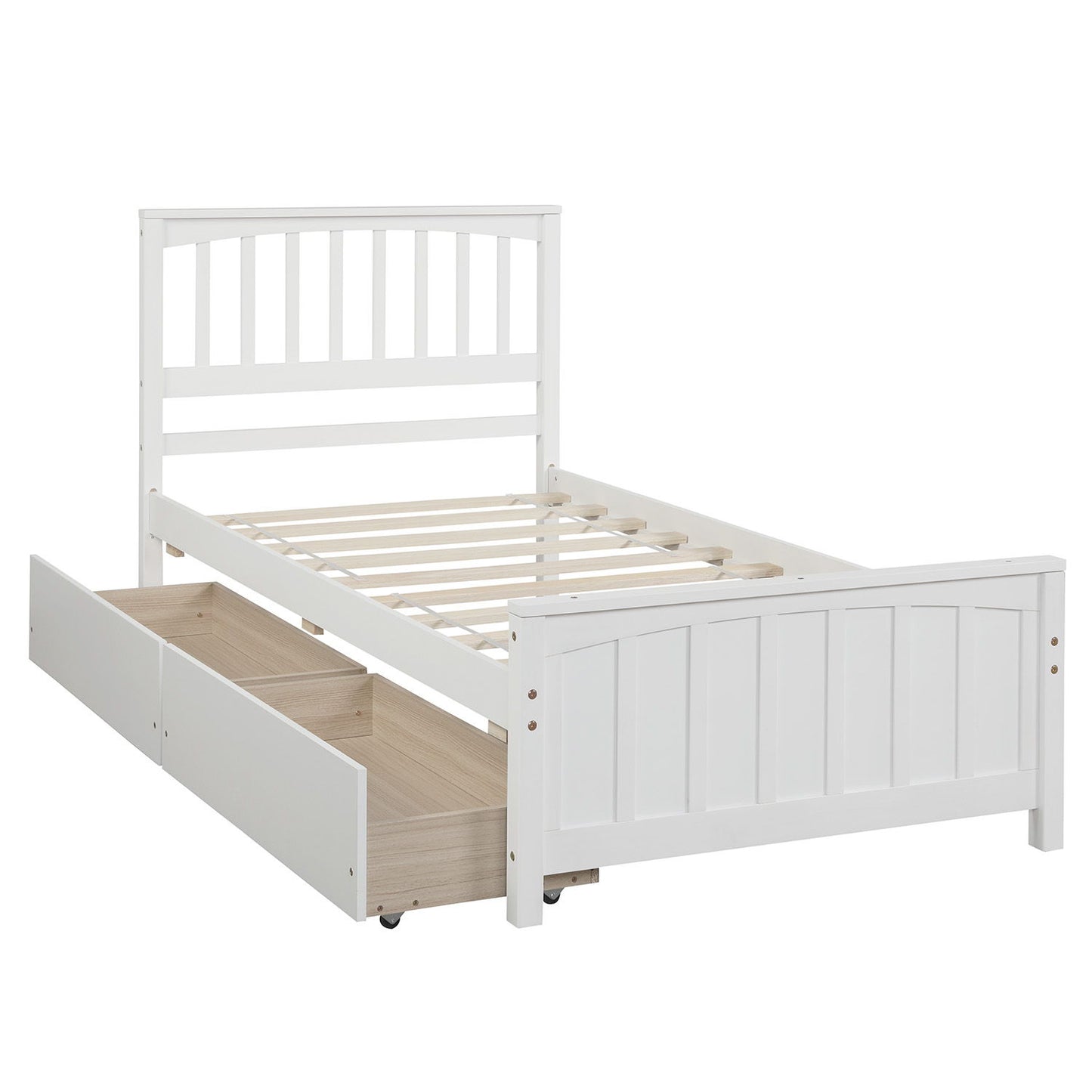 Platform Bed With Two Drawers - The Sleep Loft - Online Mattress Showroom NYC
