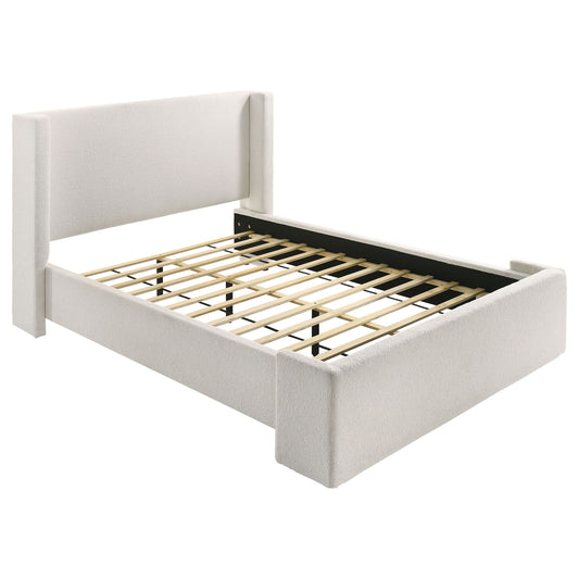 Froberg - Platform Bed With Wingback Headboard - The Sleep Loft - Online Mattress Showroom NYC