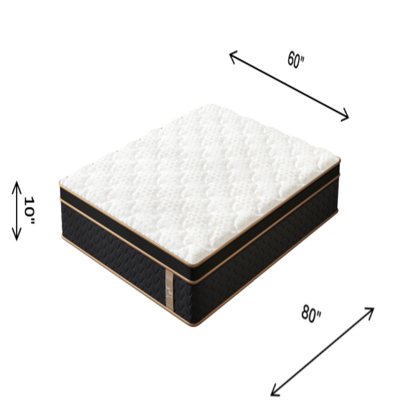 Plush Hybrid Mattresses With Gel Memory Foam, Individual Pocket Spring Motion Isolation Edge Support - The Sleep Loft - Online Mattress Showroom NYC