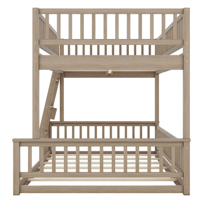 Bunk Bed With Ladder And Guardrails - The Sleep Loft - Online Mattress Showroom NYC