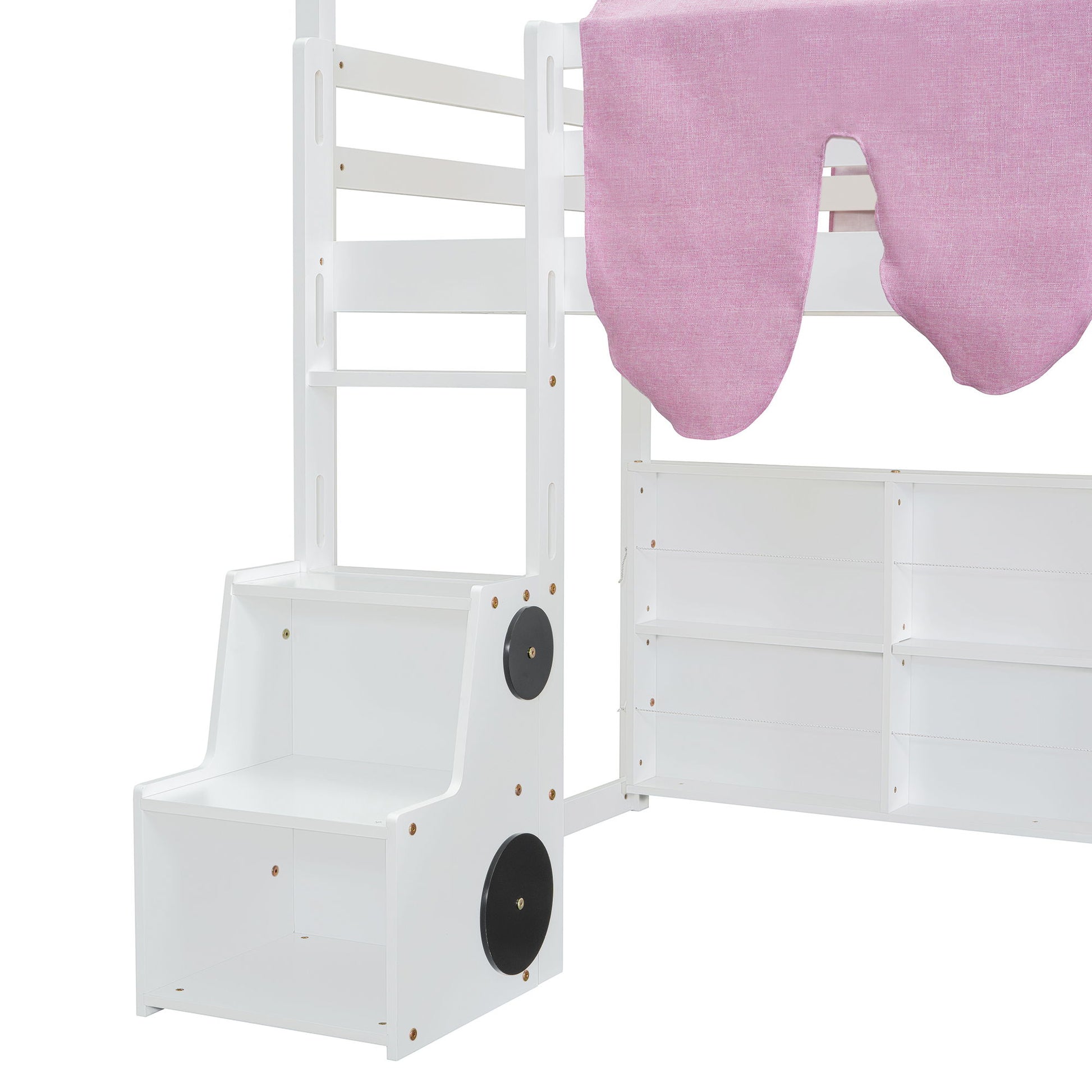 Loft Bed With House Shaped Frame And Tent - The Sleep Loft - Online Mattress Showroom NYC