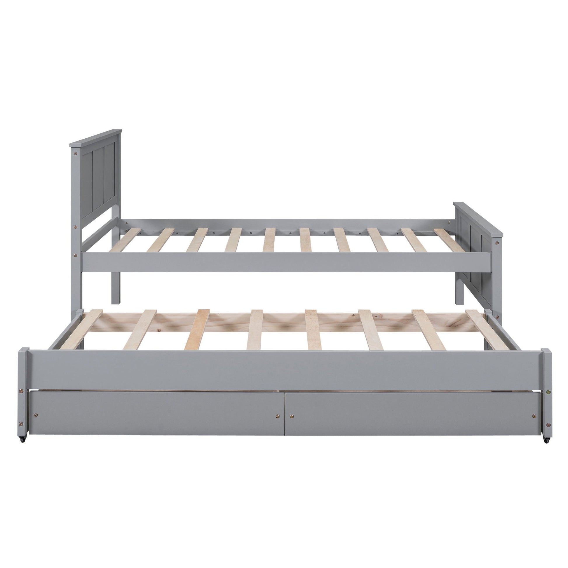 Platform Bed With Trundle And Drawers - The Sleep Loft - Online Mattress Showroom NYC